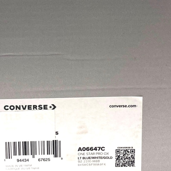 Converse One Star Pro Suede Blue Low Top Shoes Men Size Casual Sneakers A06647C - Picture 8 of 9